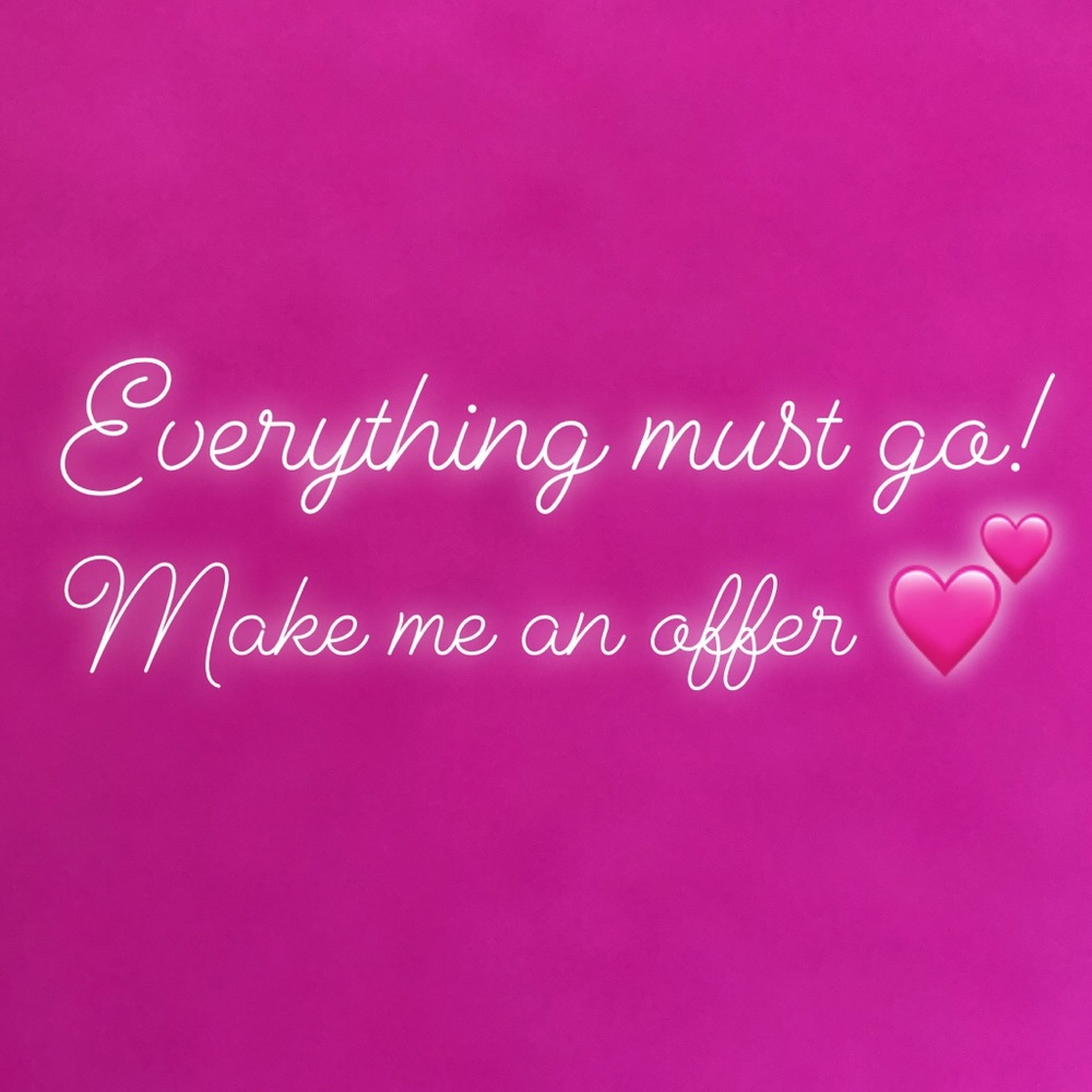 Send me an offer on ur favorite item in my closet!